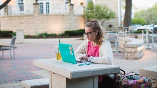 North Central College student